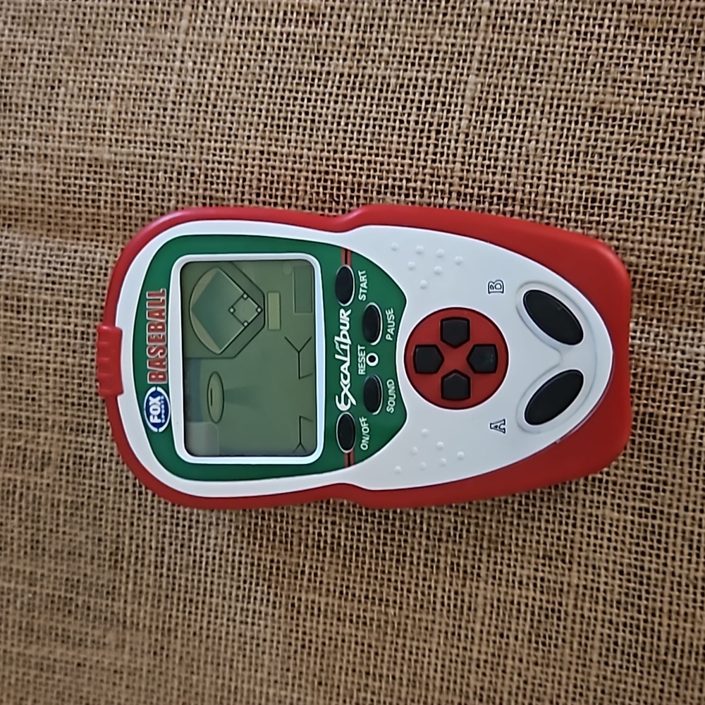 Fox Sports Baseball Electronic Handheld Game Excalibur Fx202 2006